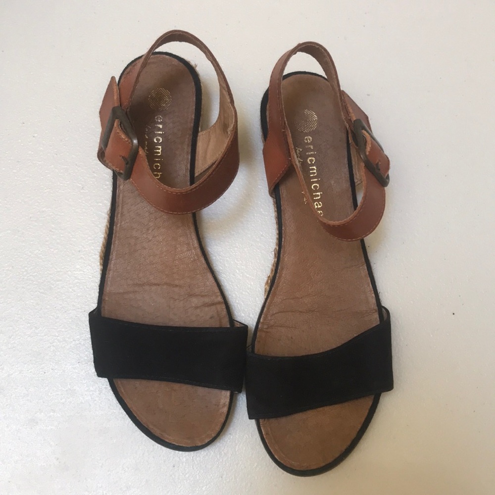 Flat sandals Shoe Size 9 Used